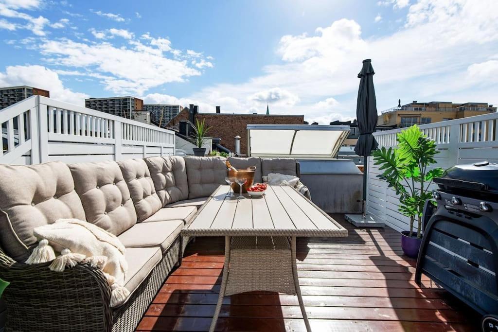 Live On The Roof Of Oslo City Center 아파트 외부 사진