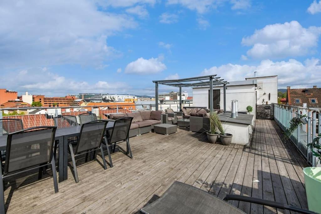 Live On The Roof Of Oslo City Center 아파트 외부 사진